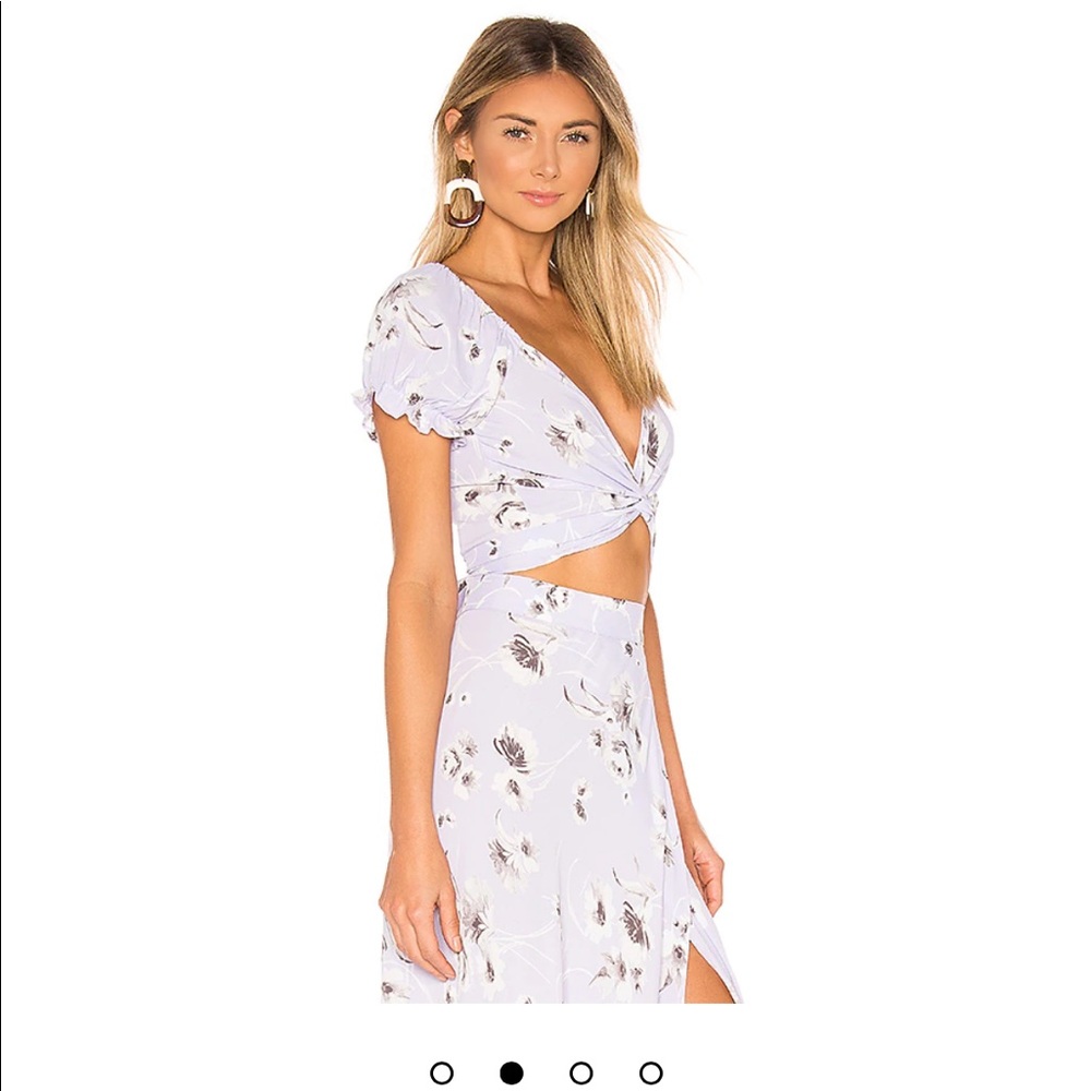 NWT Flynn Skye Annabelle Wrap Top